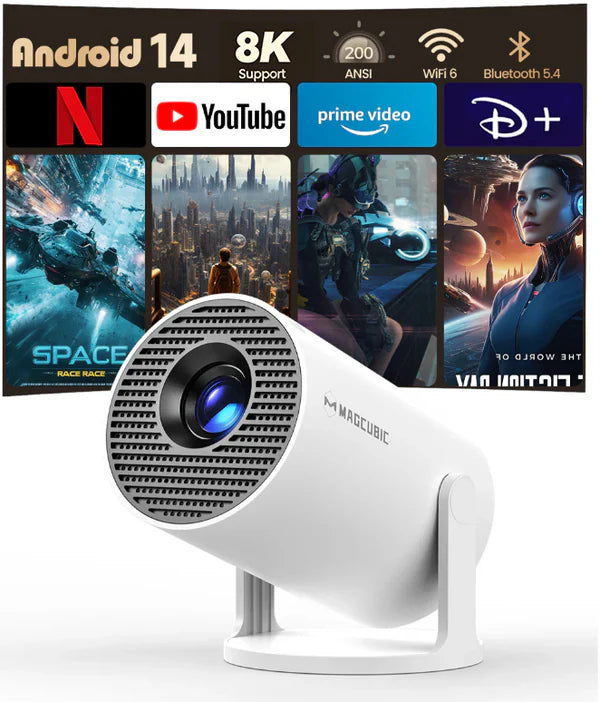 CinemaFlex HY300 Pro Smart Mini Projector